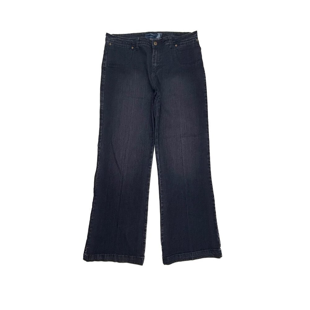 Bill Blass Bootcut Women's size 14 Dark Wash Blueβ Denim Jeans
